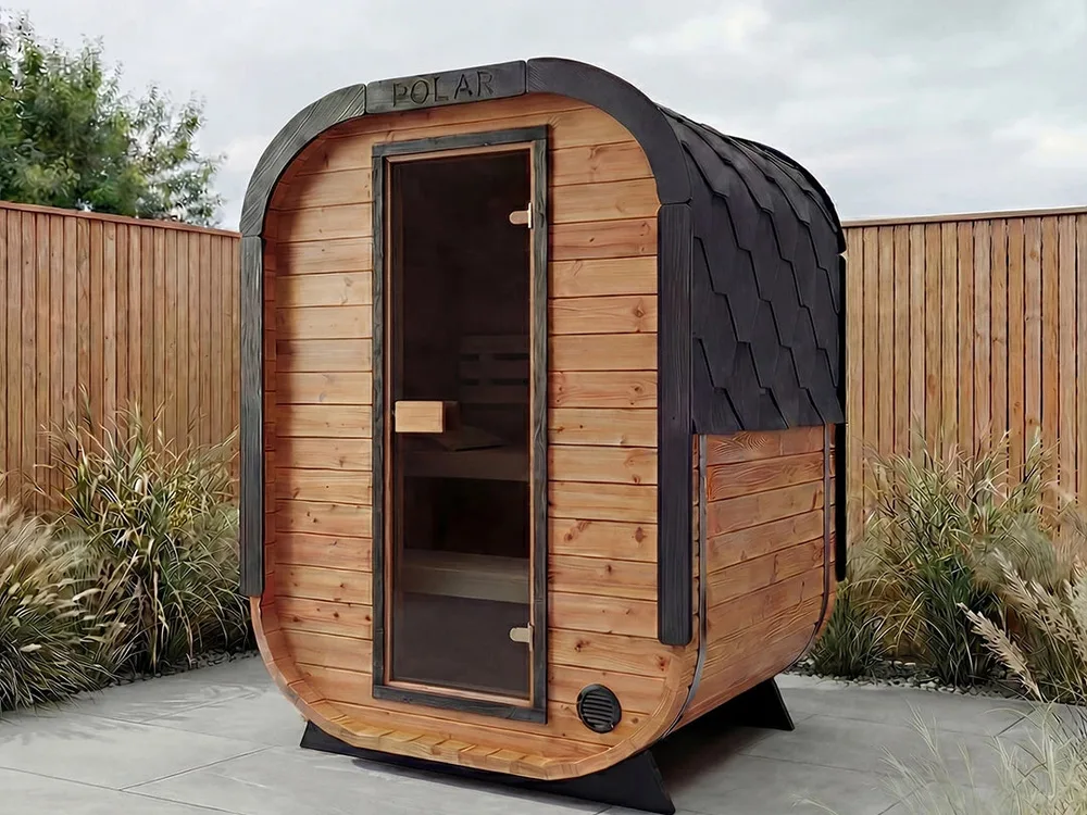 Polar Recovery Sauna Cube Mini outdoor cabin, electric